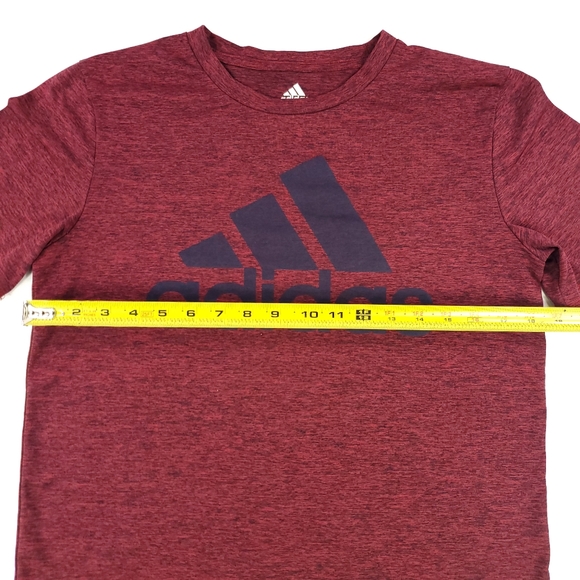 Boy Maroon Athletic Under Armour Shirt Size Large - Picture 4 of 5